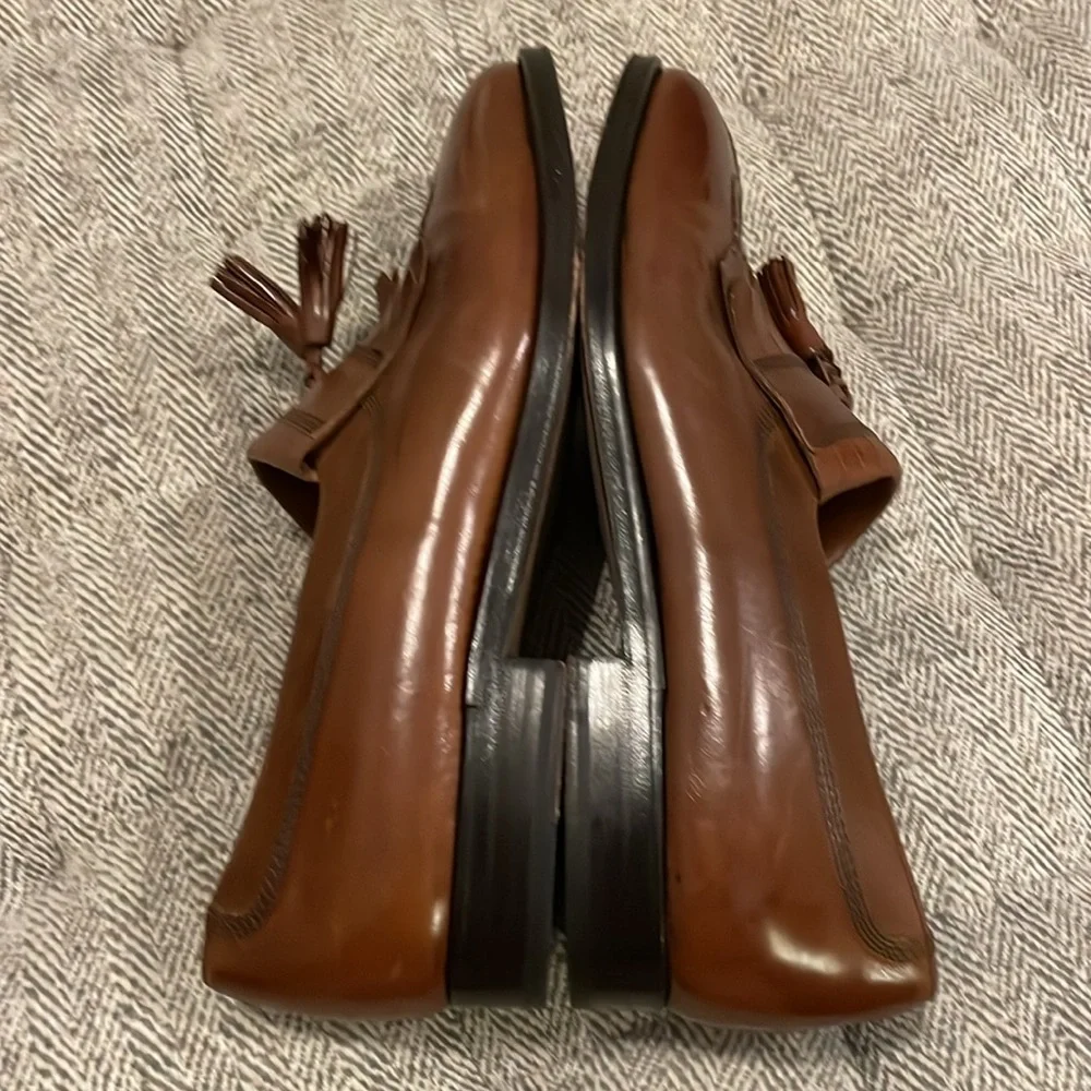 Pelle Line Shoes tassel loafers size 8 M